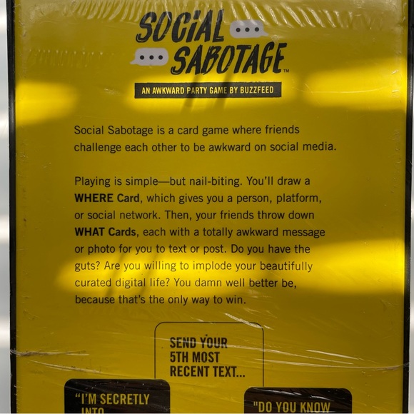 SOCIAL SABOTAGE by BUZZFEED - Picture 5 of 8